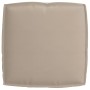 Cojín de exterior vitaXL Taupe Poliéster Estándar Duradero de , Cojines para sillas y sofás - Ref: Foro24-42001473, Precio: 3...