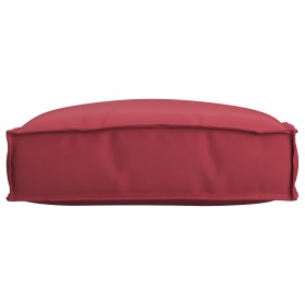 Cojín de palet para asiento rojo vino 50x50x12 cm tela Oxford de , Cojines para sillas y sofás - Ref: Foro24-42001474, Precio...