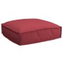 Cojín de palet para asiento rojo vino 50x50x12 cm tela Oxford de , Cojines para sillas y sofás - Ref: Foro24-42001474, Precio...