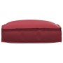 Cojín de palet para asiento rojo vino 50x50x12 cm tela Oxford de , Cojines para sillas y sofás - Ref: Foro24-42001474, Precio...