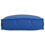 Cojín de palets para asiento azul real 50x50x12 cm tela Oxford de , Cojines para sillas y sofás - Ref: Foro24-42001475, Preci...