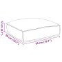 Cojín de Pallet para Asiento Selva Tropical 50x50x12 cm Tela Oxford de , Cojines para sillas y sofás - Ref: Foro24-42001477, ...