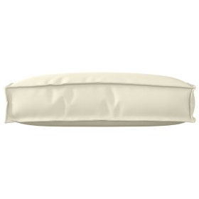 Cojín de Exterior Crema Poliéster 60 x 40 x 12 cm de , Cojines para sillas y sofás - Ref: Foro24-42001480, Precio: 30,20 €, D...