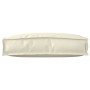 Cojín de Exterior Crema Poliéster 60 x 40 x 12 cm de , Cojines para sillas y sofás - Ref: Foro24-42001480, Precio: 30,20 €, D...
