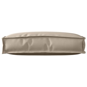 Cojín de Exterior Taupe Poliéster 60 cm x 40 cm x 12 cm de , Cojines para sillas y sofás - Ref: Foro24-42001483, Precio: 32,1...