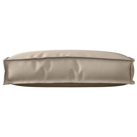 Cojín de Exterior Taupe Poliéster 60 cm x 40 cm x 12 cm de , Cojines para sillas y sofás - Ref: Foro24-42001483, Precio: 32,1...