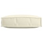 Cojín de Pallet para Asiento Crema 60 x 60 x 12 cm Tejido Oxford de , Cojines para sillas y sofás - Ref: Foro24-42001490, Pre...