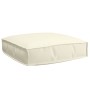 Cojín de Pallet para Asiento Crema 60 x 60 x 12 cm Tejido Oxford de , Cojines para sillas y sofás - Ref: Foro24-42001490, Pre...