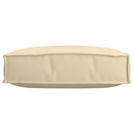 Cojín de Palets para Asiento Beige 60x60x12 cm Tejido Oxford de , Cojines para sillas y sofás - Ref: Foro24-42001491, Precio:...