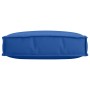 Cojín Exterior Azul Real Poliéster 60x60 cm Fundas Removibles de , Cojines para sillas y sofás - Ref: Foro24-42001495, Precio...
