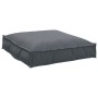 Cojín para Pallet para Asiento Antracita 70x70x12 cm Tejido Oxford de , Cojines para sillas y sofás - Ref: Foro24-42001498, P...