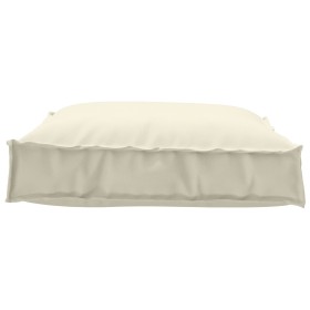 Cojín de Pallet para Asiento Crema 70x70x12 cm Tela Oxford de , Cojines para sillas y sofás - Ref: Foro24-42001500, Precio: 4...