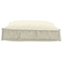 Cojín de Pallet para Asiento Crema 70x70x12 cm Tela Oxford de , Cojines para sillas y sofás - Ref: Foro24-42001500, Precio: 4...