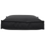 Cojín de Palets para Asiento Negro 70x70x12 cm Tela Oxford de , Cojines para sillas y sofás - Ref: Foro24-42001502, Precio: 4...