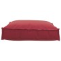 Cojín para Pallet de para Asiento Rojo Vino 70x70x12 cm de Tela Oxford de , Cojines para sillas y sofás - Ref: Foro24-4200150...