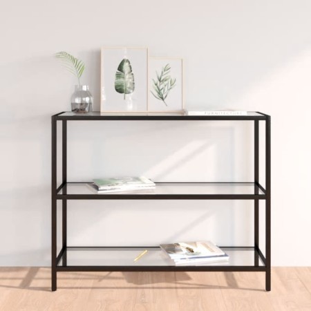 Estantería transparente de vidrio templado 100x36x90 cm de vidaXL, Librerías y estanterías - Ref: Foro24-331629, Precio: 109,...