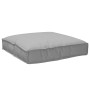 Cojín de Palet para Asiento Gris 80x80x12 cm Tejido Oxford de , Cojines para sillas y sofás - Ref: Foro24-42001509, Precio: 4...