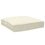 Cojín de Pallet para Asiento Crema 80x80x12 cm Tejido Oxford de , Cojines para sillas y sofás - Ref: Foro24-42001510, Precio:...