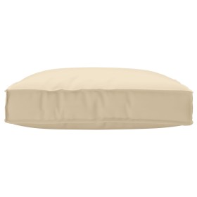 Cojín de palet para asiento beige 80x80x12 cm Tela Oxford de , Cojines para sillas y sofás - Ref: Foro24-42001511, Precio: 42...