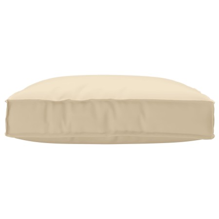 Cojín de palet para asiento beige 80x80x12 cm Tela Oxford de , Cojines para sillas y sofás - Ref: Foro24-42001511, Precio: 42...