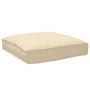 Cojín de palet para asiento beige 80x80x12 cm Tela Oxford de , Cojines para sillas y sofás - Ref: Foro24-42001511, Precio: 42...