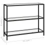 Estantería transparente de vidrio templado 100x36x90 cm de vidaXL, Librerías y estanterías - Ref: Foro24-331629, Precio: 95,4...