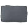 Cojín de pallet antracita 70x40x12 cm Tejido Oxford de , Cojines para sillas y sofás - Ref: Foro24-42001518, Precio: 37,74 €,...
