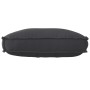 Cojín de Palet para Respaldo Negro 70x40x12 cm Tela Oxford de , Cojines para sillas y sofás - Ref: Foro24-42001522, Precio: 3...
