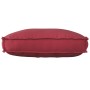 Cojín de Palet para Reposabrazos Rojo Vino 70x40x12 cm Tejido Oxford de , Cojines para sillas y sofás - Ref: Foro24-42001524,...