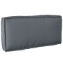 Cojín de Palet para Respaldo Antracita 80x40x12 cm Tela Oxford de , Cojines para sillas y sofás - Ref: Foro24-42001528, Preci...