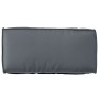 Cojín de Palet para Respaldo Antracita 80x40x12 cm Tela Oxford de , Cojines para sillas y sofás - Ref: Foro24-42001528, Preci...