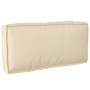 Cojín de Palets para Respaldo Beige 80x40x12 cm de , Cojines para sillas y sofás - Ref: Foro24-42001531, Precio: 29,02 €, Des...