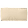 Cojín de Palets para Respaldo Beige 80x40x12 cm de , Cojines para sillas y sofás - Ref: Foro24-42001531, Precio: 29,02 €, Des...