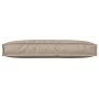 Cojín de Palet para Respaldo Taupe 80x40x12 cm Tela Oxford de , Cojines para sillas y sofás - Ref: Foro24-42001533, Precio: 3...