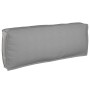 Cojín de Pallet para Respaldo Gris 120x40x12 cm Tejido Oxford de , Cojines para sillas y sofás - Ref: Foro24-42001539, Precio...