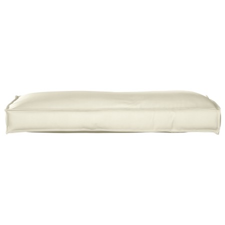 Cojín de Palet para Respaldo Crema 120x40x12 cm Tela Oxford de , Cojines para sillas y sofás - Ref: Foro24-42001540, Precio: ...
