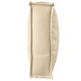Cojín de palet para respaldo beige 120x40x12 cm de tela Oxford de , Cojines para sillas y sofás - Ref: Foro24-42001541, Preci...