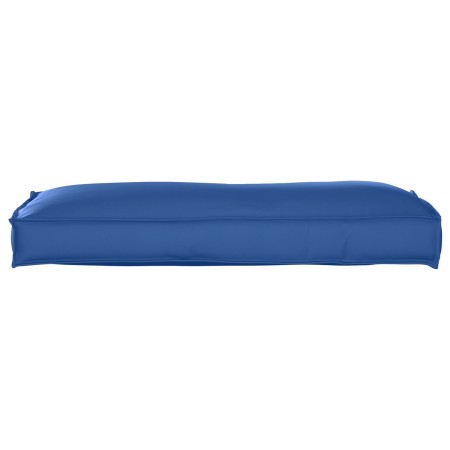 Cojín de Palet para Respaldo Azul Real 120x40x12 cm Tela Oxford de , Cojines para sillas y sofás - Ref: Foro24-42001545, Prec...