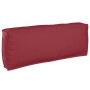 Almohadilla de Palet para Respaldo Burdeos 120x40x12 cm Tela Oxford de , Cojines para sillas y sofás - Ref: Foro24-42001544, ...