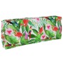 Cojín de palet para respaldo jungla tropical 120x40x12 cm Tela Oxford de , Cojines para sillas y sofás - Ref: Foro24-42001547...