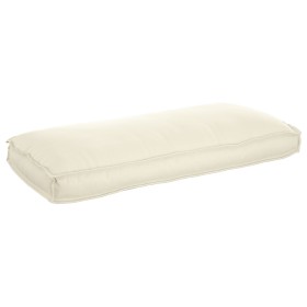 Cojín de Paleta Crema 120x50x12 cm Tela Oxford de , Cojines para sillas y sofás - Ref: Foro24-42001550, Precio: 44,03 €, Desc...