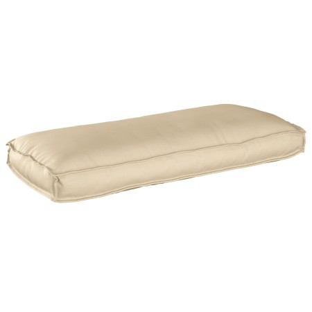 Cojín de Exterior Beige Poliéster 50 x 120 x 12 cm de , Cojines para sillas y sofás - Ref: Foro24-42001551, Precio: 44,03 €, ...