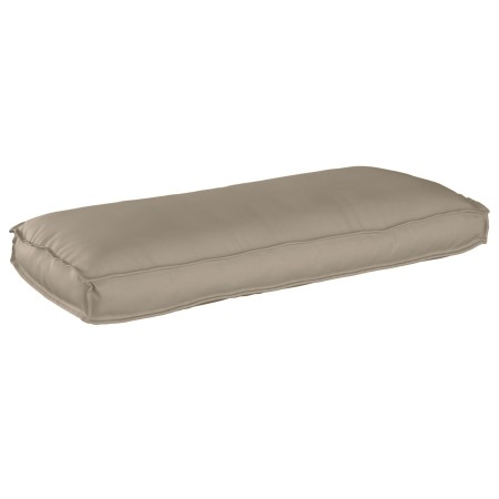 Cojín de Paleta para Asiento/Respaldo Taupe 120x50x12 cm Tejido Oxford de , Cojines para sillas y sofás - Ref: Foro24-4200155...