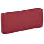 Cojín de Exterior Rojo Vino Poliéster 120 x 12 x 50 cm de , Cojines para sillas y sofás - Ref: Foro24-42001554, Precio: 44,03...