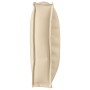 Cojín de Palets para Asiento/Respaldo Beige 120x60x12 cm Tela Oxford de , Cojines para sillas y sofás - Ref: Foro24-42001561,...