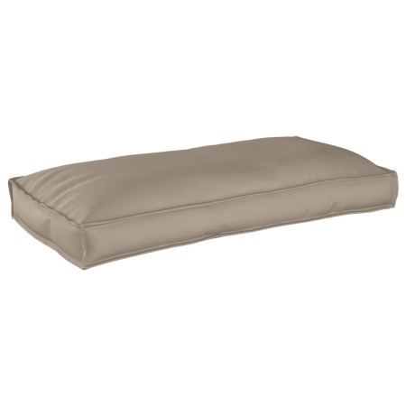 Cojín de Paleta para Asiento/Respaldo Taupe 120x60x12 cm Tejido Oxford de , Cojines para sillas y sofás - Ref: Foro24-4200156...