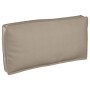 Cojín de Paleta para Asiento/Respaldo Taupe 120x60x12 cm Tejido Oxford de , Cojines para sillas y sofás - Ref: Foro24-4200156...