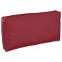 Cojín de Palet para Asiento/Respaldo Rojo Vino 120x60x12 cm Tela Oxford de , Cojines para sillas y sofás - Ref: Foro24-420015...