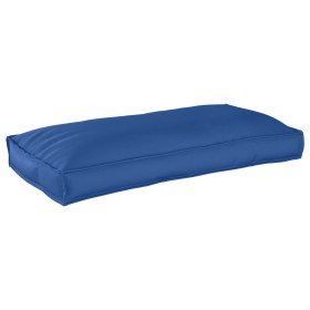Cojín de Palet para Asiento/Espaldar Azul Real 120x60x12 cm Tela Oxford de , Cojines para sillas y sofás - Ref: Foro24-420015...