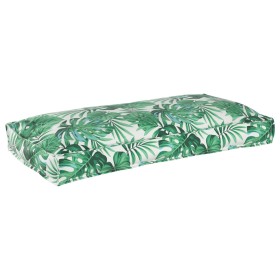 Cojín Palet para Asiento/Respaldo Patrón de Hoja 120x60x12 cm Tela Oxford de , Cojines para sillas y sofás - Ref: Foro24-4200...